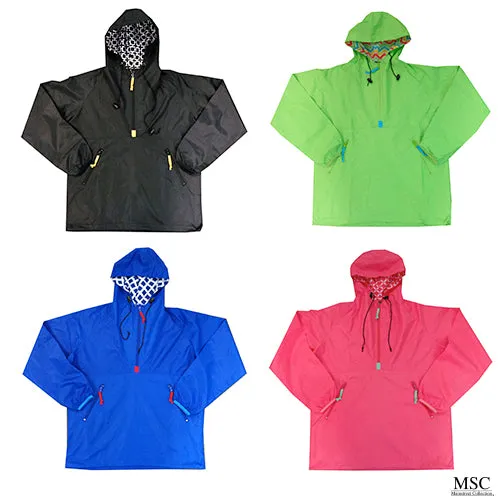 Adult Half-Zip Raincoats