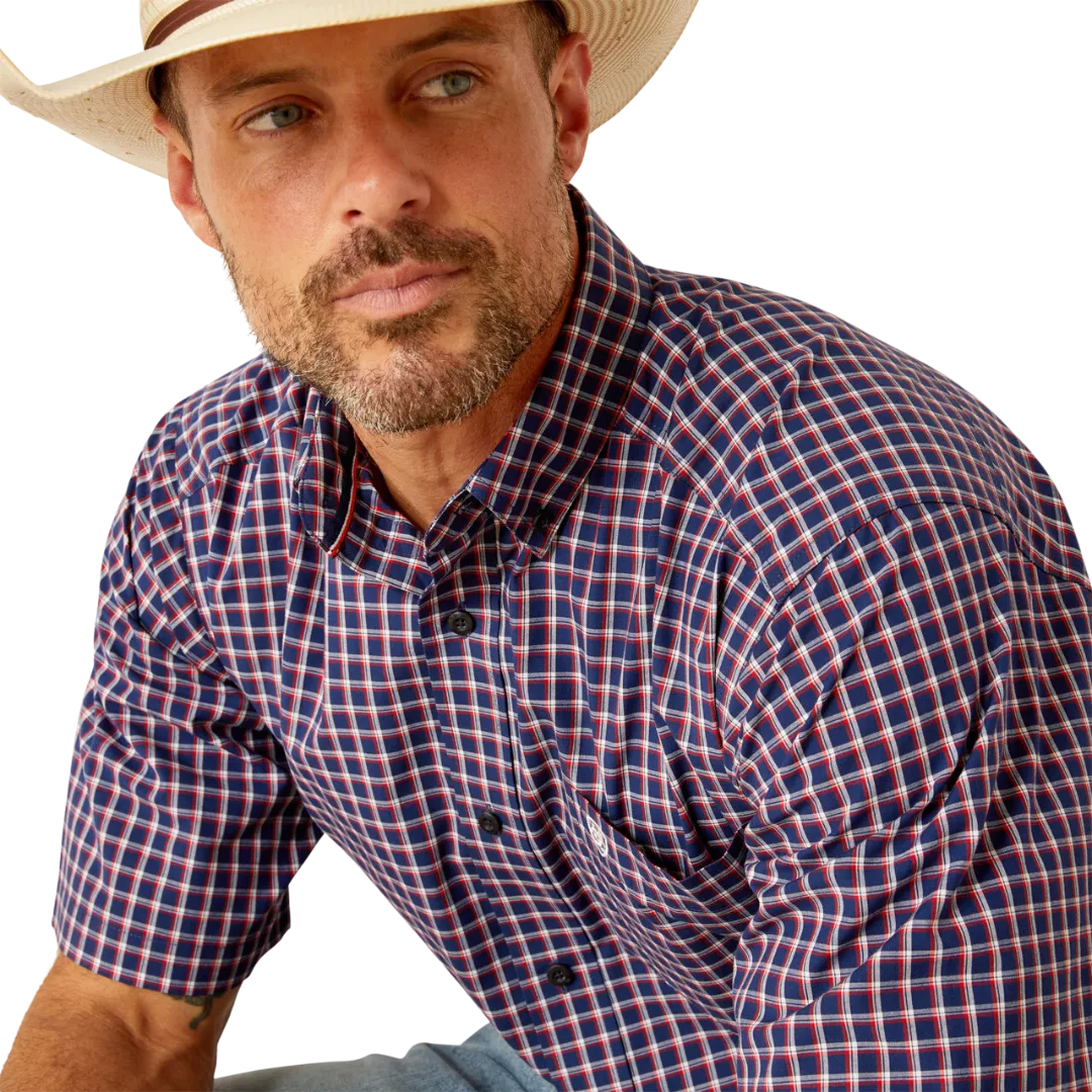 Ariat Men's Pro Dustin Medieval Blue Shirt